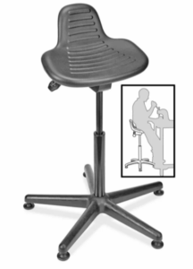 Adjustable Sit/Stand Work Stools